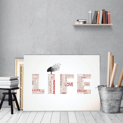 Πίνακας Καμβάς Life