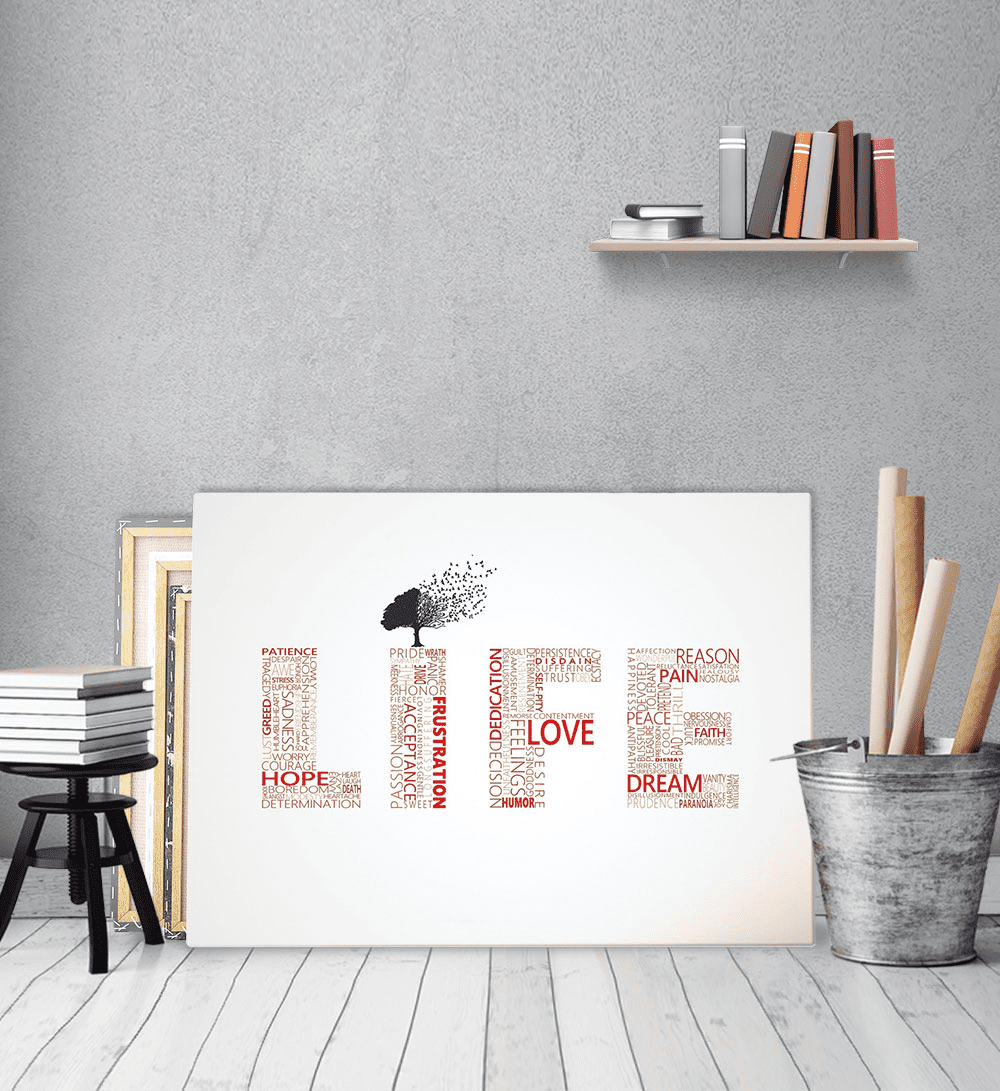 Πίνακας Καμβάς Life