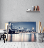 Πίνακας Καμβάς Brooklyn Bridge by Night