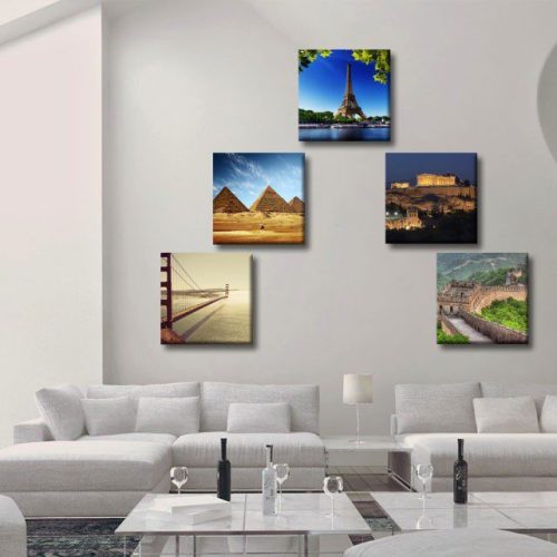 Σύνθεση Καμβάδες 25x25 - 5 τεμάχια