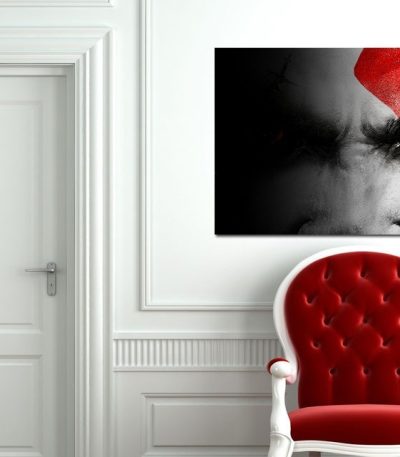 Καμβάς Red Eye Ασπρόμαυρο