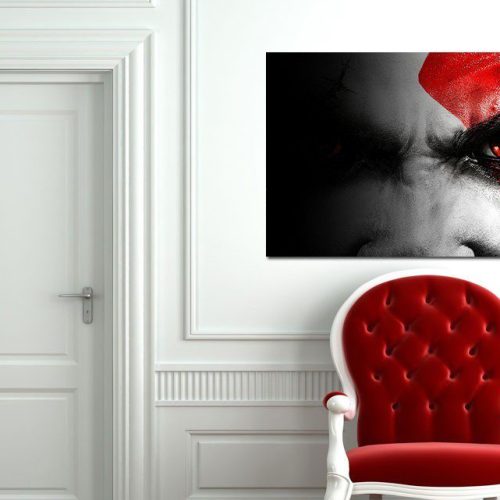 Καμβάς Red Eye Ασπρόμαυρο