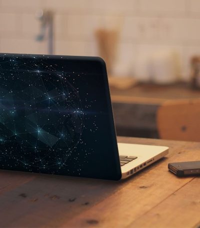 Αυτοκόλλητο Λάπτοπ " Galaxy "