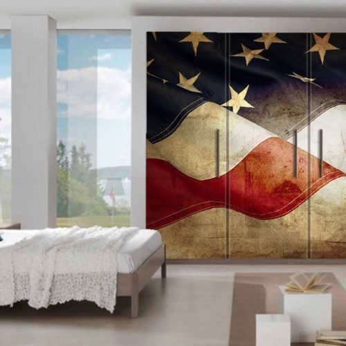 Αυτοκόλλητο Επίπλων " Flag USA "