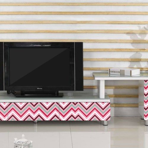 Αυτοκόλλητο Επίπλων " Retro Style Lines "