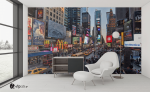 Ταπετσαρία Τοίχου Times Square New york - Usa City