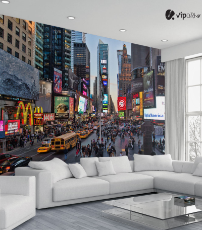 Ταπετσαρία Τοίχου Times Square New york - Usa City
