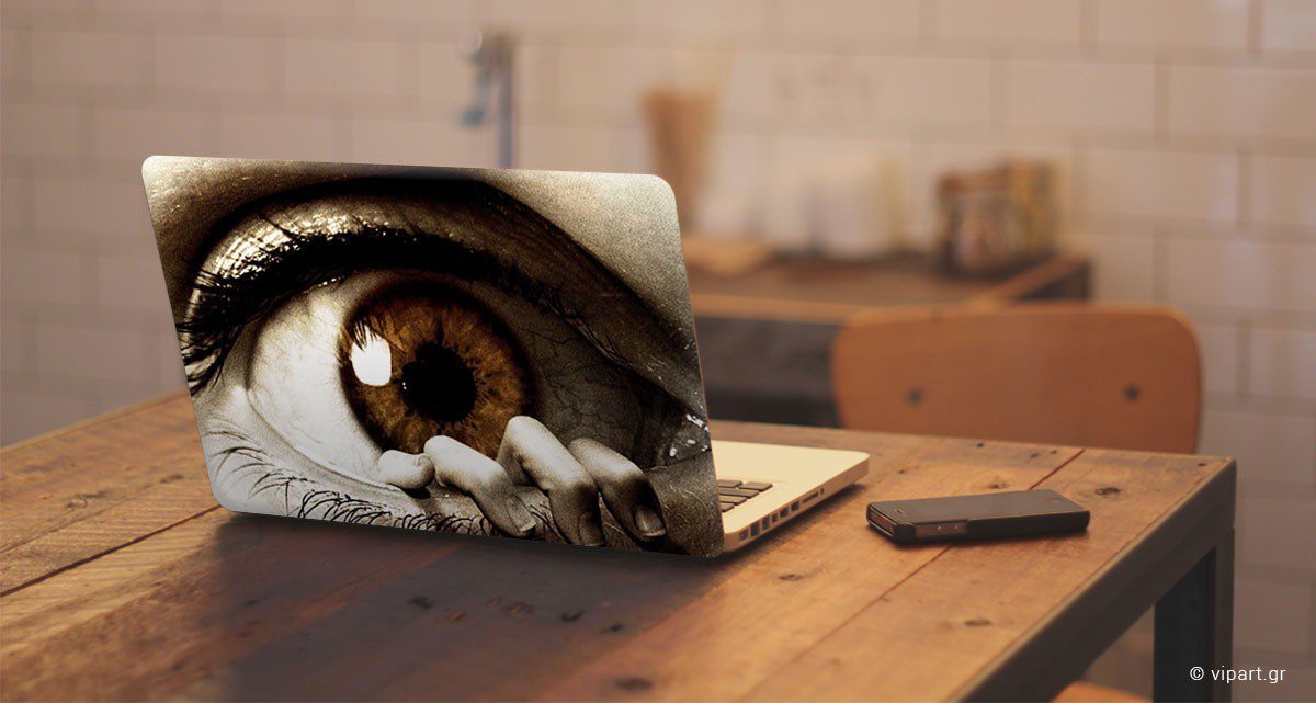 Αυτοκόλλητο Λάπτοπ " Eye Hand " Αυτοκόλλητο Λάπτοπ " Eye Hand "