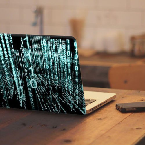 Αυτοκόλλητο Λάπτοπ "Data Code Computer "