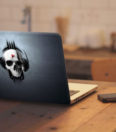 Αυτοκόλλητο Λάπτοπ "Skull"