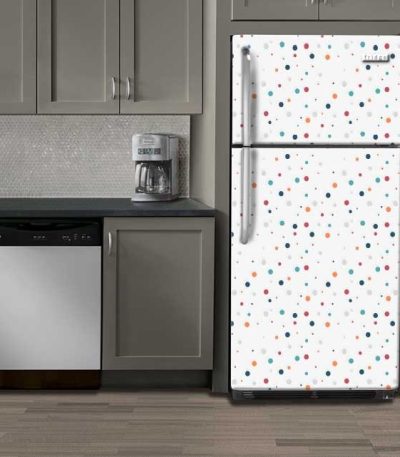 Αυτοκόλλητο Ψυγείου "Colorfull Dots"