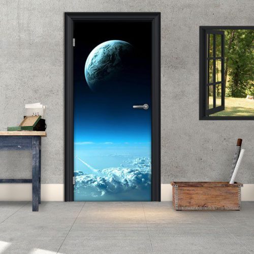 Αυτοκόλλητο Πόρτας "Earth"
