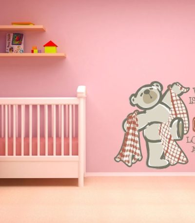 Αυτοκόλλητο Τοίχου "Little Bear"