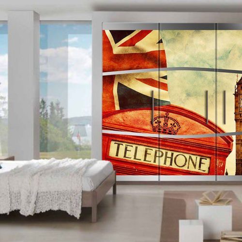Αυτοκόλλητο Επίπλων "England London"