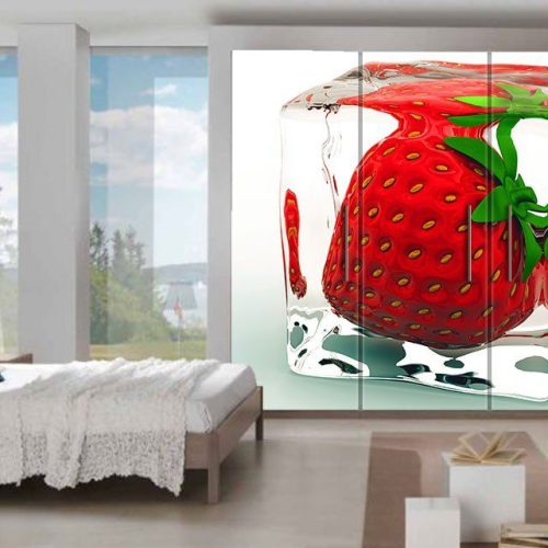 Αυτοκόλλητο Επίπλων "Frozen Strawberry"