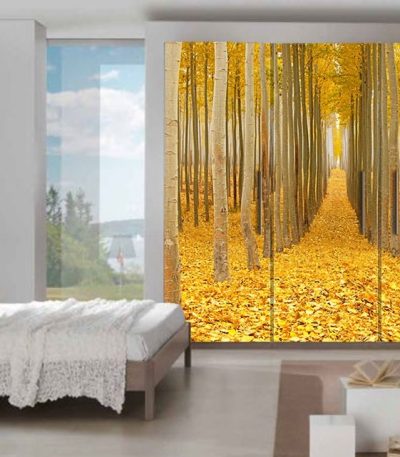 Αυτοκόλλητο Επίπλων "Yellow Forest"
