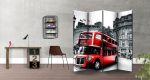 Παραβάν Τετράπτυχο Red Bus