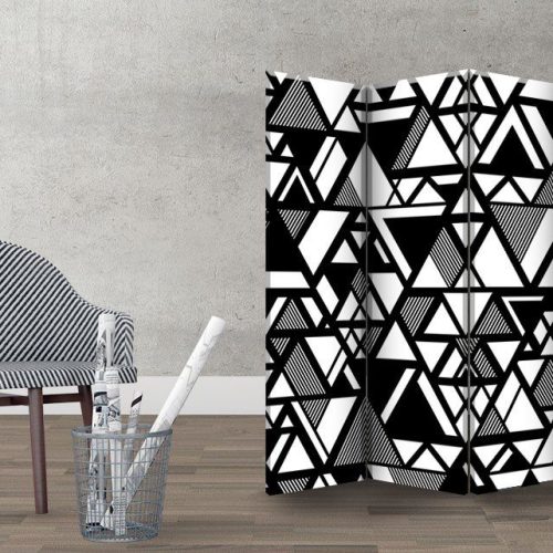 Παραβάν Τετράπτυχο Triangle Motif