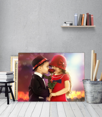 Πίνακας Καμβάς Children Romance