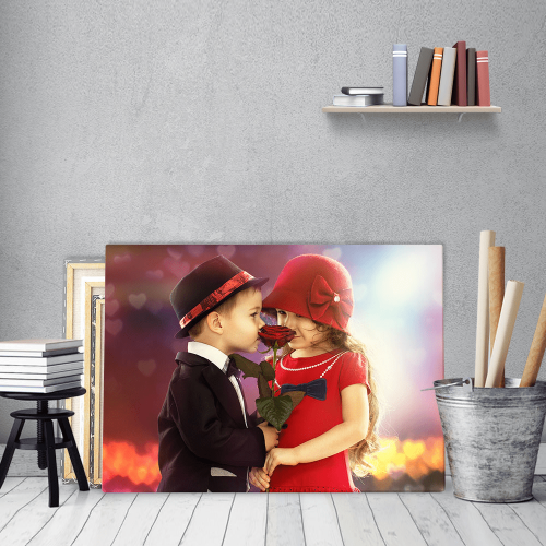 Πίνακας Καμβάς Children Romance