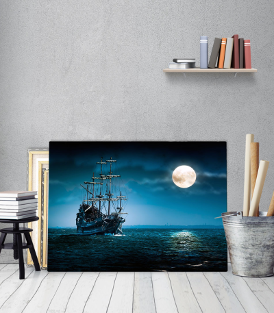 Πίνακας Καμβάς Ξύλινο πλοίο - Wooden vintage Ship