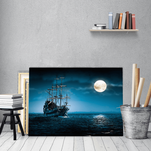 Πίνακας Καμβάς Ξύλινο πλοίο - Wooden vintage Ship