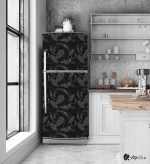 Αυτοκόλλητο Ψυγείου με εκτύπωση "Leaves Pattern"