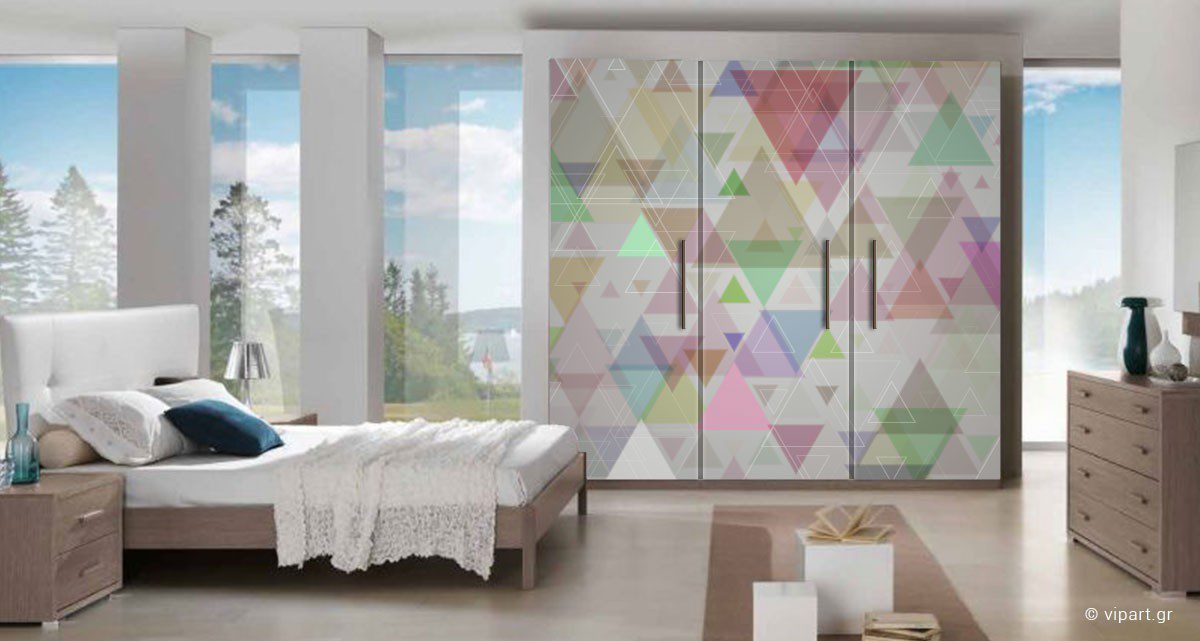 Αυτοκόλλητο Επίπλων "Triangles" Αυτοκόλλητο Επίπλων "Triangles"
