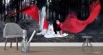Ταπετσαρία Τοίχου Σκοτεινή Κοκκινοσκουφίτσα