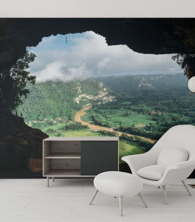 Ταπετσαρία Τοίχου Θέα στο σπήλαιο - Cave View