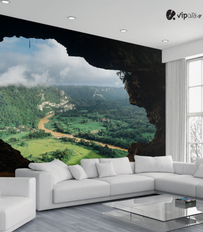 Ταπετσαρία Τοίχου Θέα στο σπήλαιο - Cave View