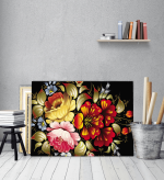Πίνακας Καμβάς Art Bouquet of Flowers