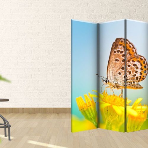 Παραβάν Τρίπτυχο Butterfly