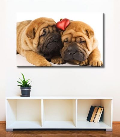 Καμβάς Puppies Love