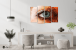 Πίνακας Καμβάς Τετράπτυχος Eye Camera