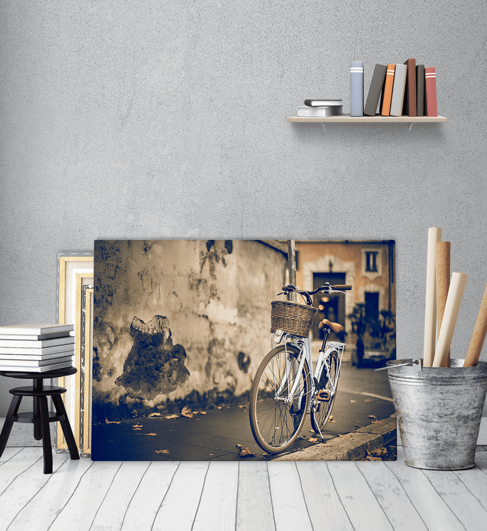 Πίνακας Καμβάς Vintage ποδήλατο - Bike