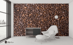 Ταπετσαρία Τοίχου κόκκοι καφέ Coffee Beans