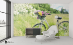 Ταπετσαρία Τοίχου Nature Bicycle