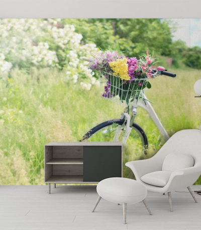 Ταπετσαρία Τοίχου Nature Bicycle