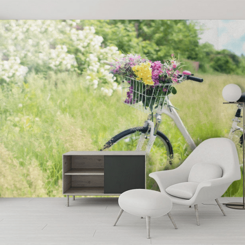 Ταπετσαρία Τοίχου Nature Bicycle