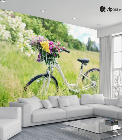 Ταπετσαρία Τοίχου Nature Bicycle