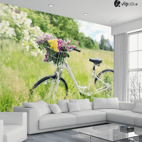 Ταπετσαρία Τοίχου Nature Bicycle