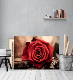 Πίνακας Καμβάς Rose Wood