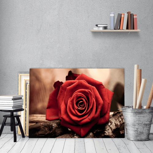 Πίνακας Καμβάς Rose Wood