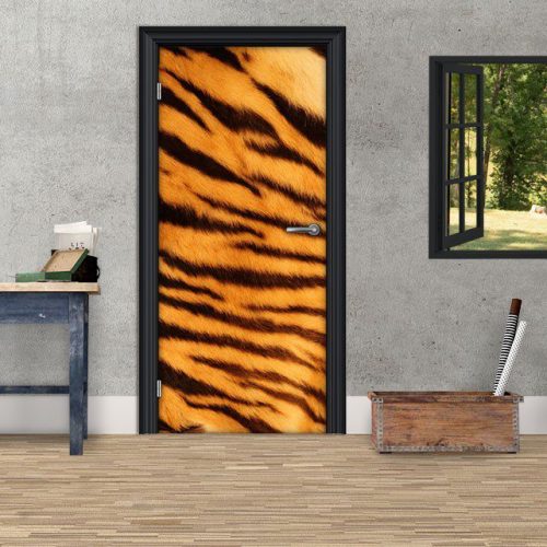 Αυτοκόλλητο Πόρτας "Animal Print"