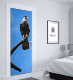 Αυτοκόλλητο Πόρτας με εκτύπωση "Bird"