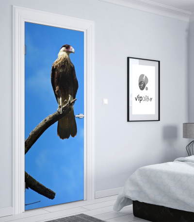 Αυτοκόλλητο Πόρτας με εκτύπωση "Bird"