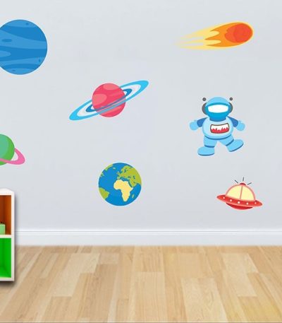 Αυτοκόλλητο Τοίχου "Kid Space"