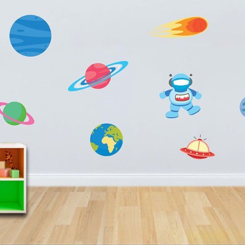 Αυτοκόλλητο Τοίχου "Kid Space"
