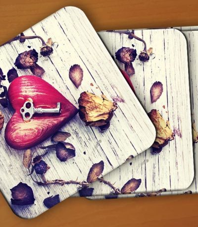 Σουβερ 6 τεμάχια Heart Key